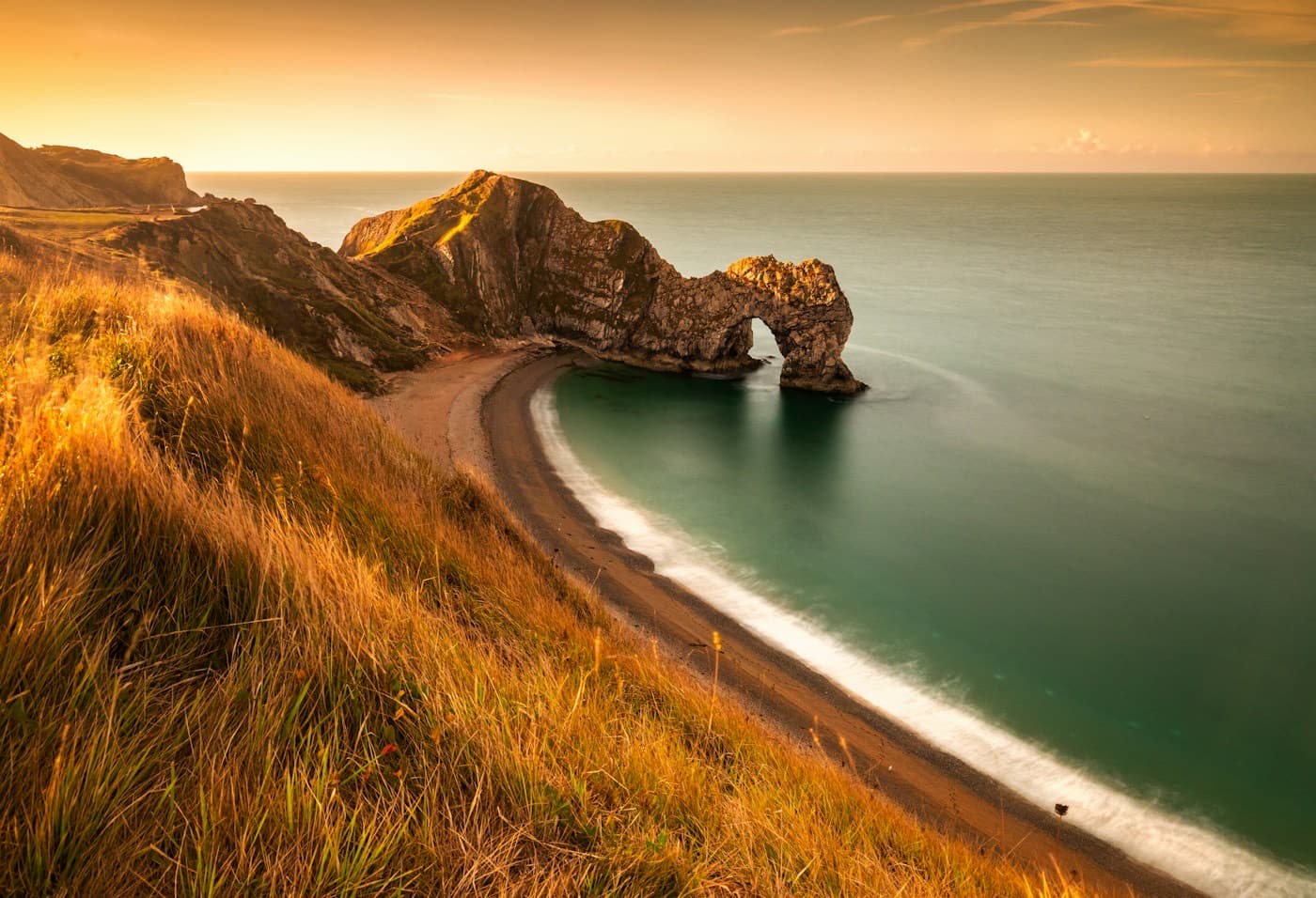 Jurassic Coast at Dusk